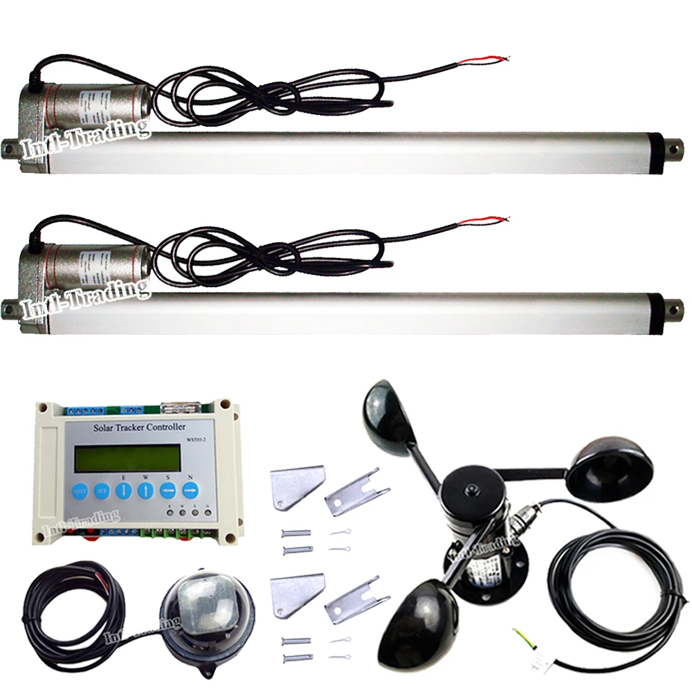 Комплект из 2 осевого датчика слежения за солнечной батареей 5 7 мм/секция 16