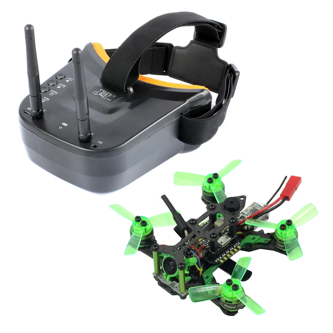 Мини Квадрокоптер Mantis85 85 мм 5 8 ГГц FPV с двойной антенной|Радиоуправляемые