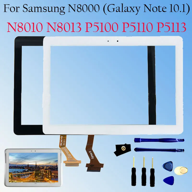 Фото Сенсорный экран для Samsung Galaxy Tab 2, N8000, P5100, P5110, N8010, N8013 №2
