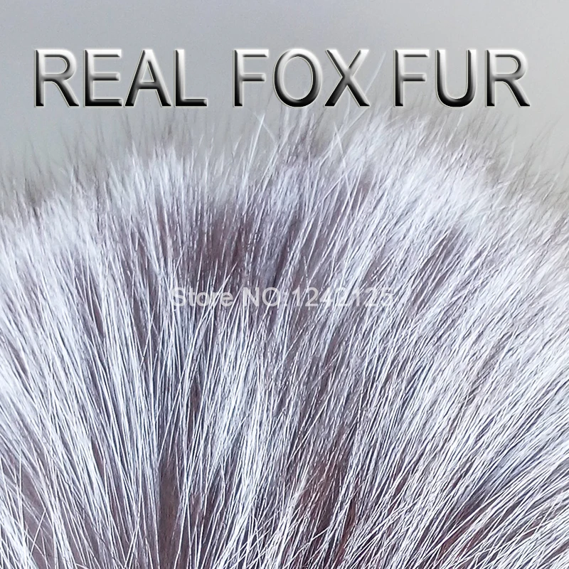 New Winter Russia Women girl Female real silver fox fur hat pompom warm outdoor genuine ear Earmuff hats caps | Детская одежда и