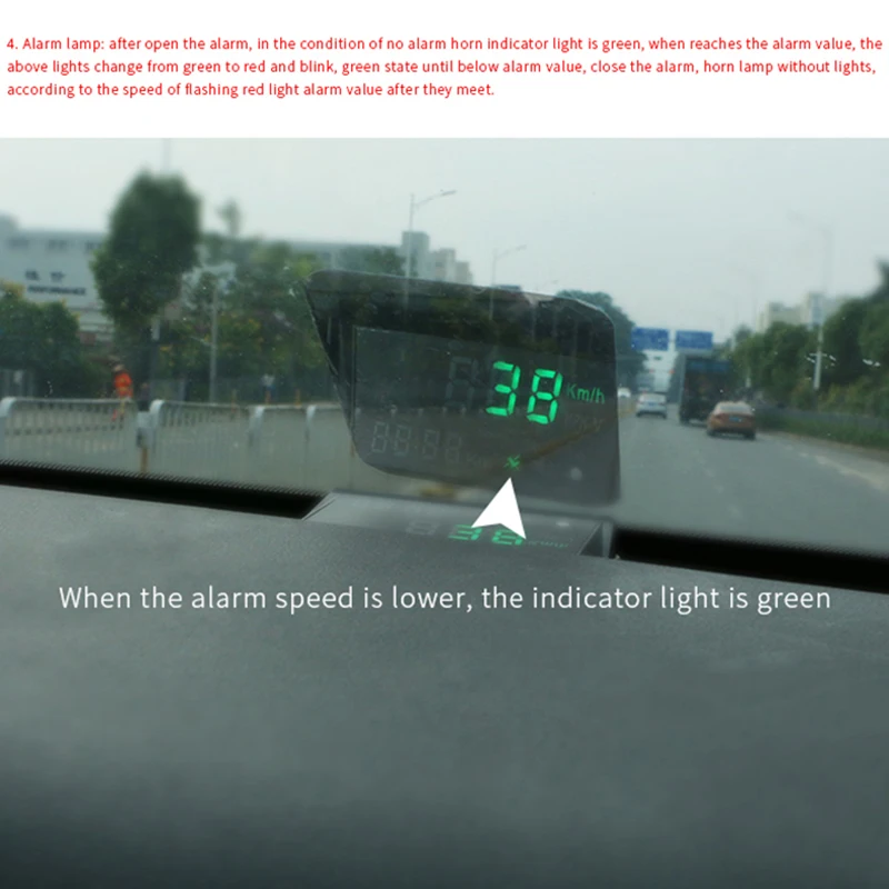 Автомобиль gps HUD Универсальный Автомобильный Head Up Дисплей Smart цифровой измеритель