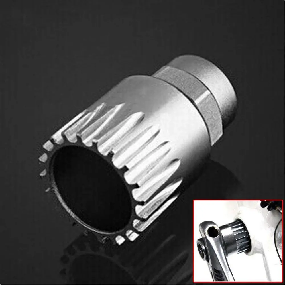 Инструменты для велосипеда 4 в 1 педаль привода Нижний Кронштейн Кривошип