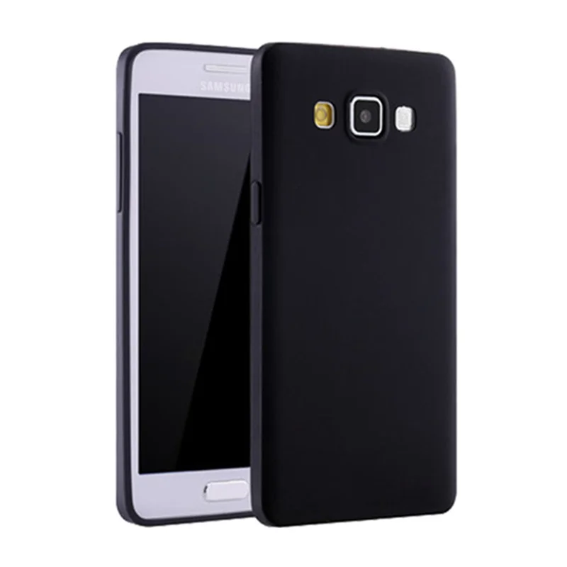 Модный мягкий силиконовый чехол для девочек из ТПУ для samsung Galaxy A5 A7 A8 S7 S8 и grand prime g530 A5 A7 S7 S8 Plus - Цвет: Black