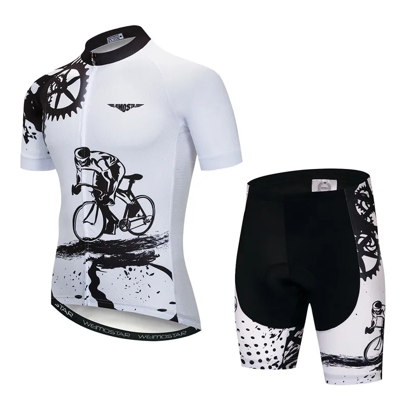 Color 3 Weimostar набор Джерси для велоспорта одежда для велоспорта Pro Team летняя дышащая одежда для велоспорта Одежда с коротким рукавом для велоспорта - Цвет: Color 3