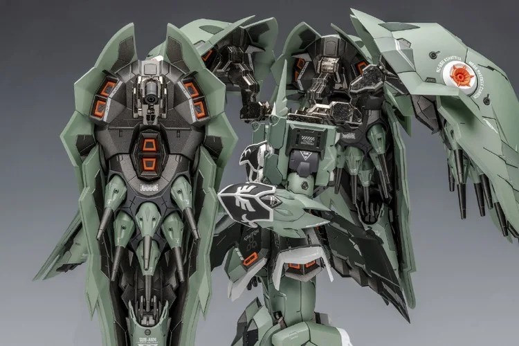 Стальной Легенда Гандам модель MB 1/100 NZ-666 Kshatriya(готовая) Мобильный костюм детские игрушки