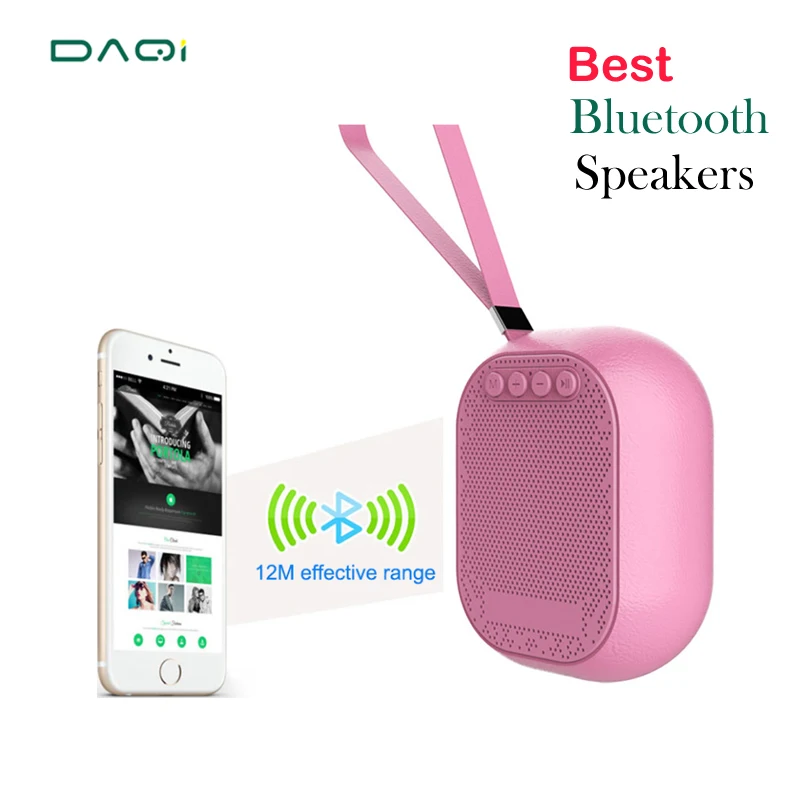 Лучший компактный Портативный Беспроводной Bluetooth Динамик и Встроенный Микрофон