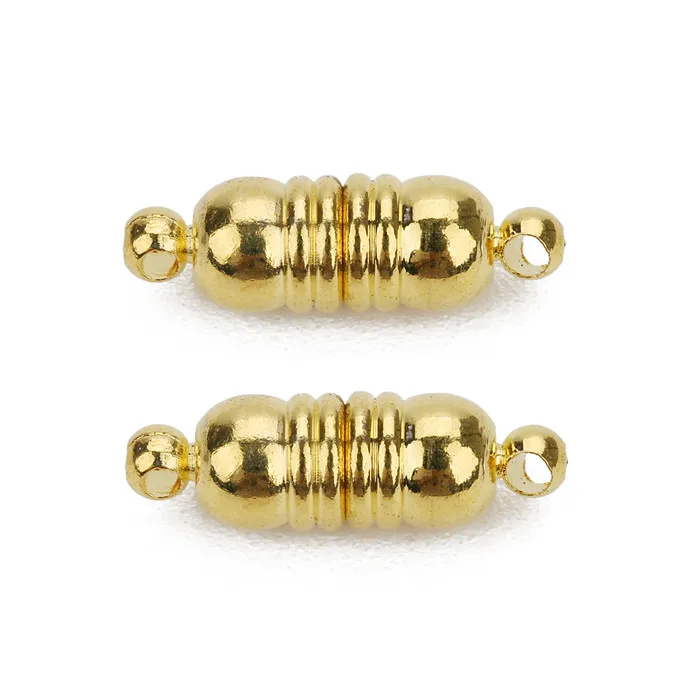 Gold F7684 Fostfo 5 шт./лот Магнитная застежка крючки ювелирные изделия застежки концевые колпачки Ожерелье Браслеты застежка Разъемы для изготовления ювелирных изделий - Цвет: Gold F7684