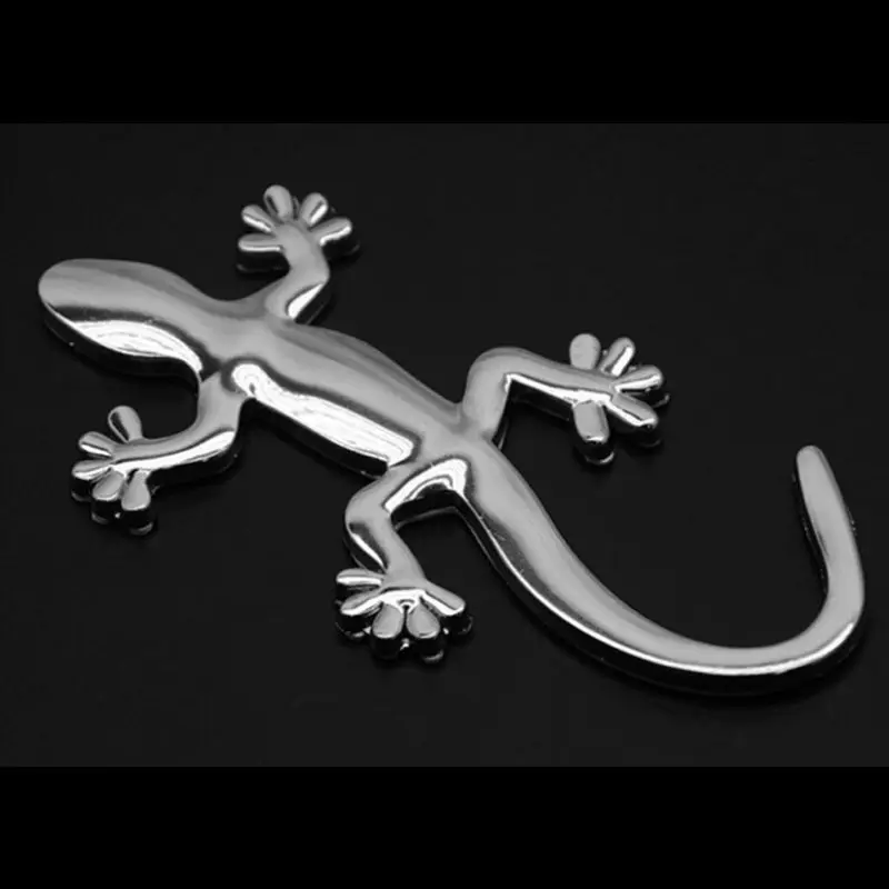 Gecko Ящерица Quattero 3D Металл Хо авто мотоцикл логотип эмблема значок наклейки