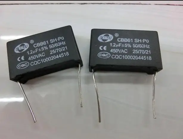 Бесплатная доставка cbb61 пусковой компонент вентилятора вставной конденсатор 1 2