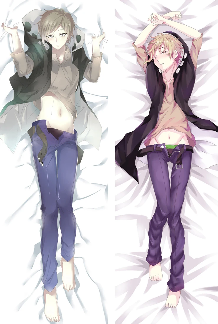 Наволочка в стиле аниме Kagerou Project Mekaku City с изображением актеров Kido Tsubomi Seto Kosuke Kano