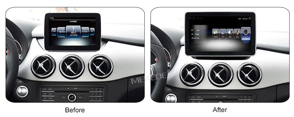 Mekede " android 7,1 автомобильный Радио gps dvd для Benz B класс W246 2013 с 4G LTE wifi BT carplay