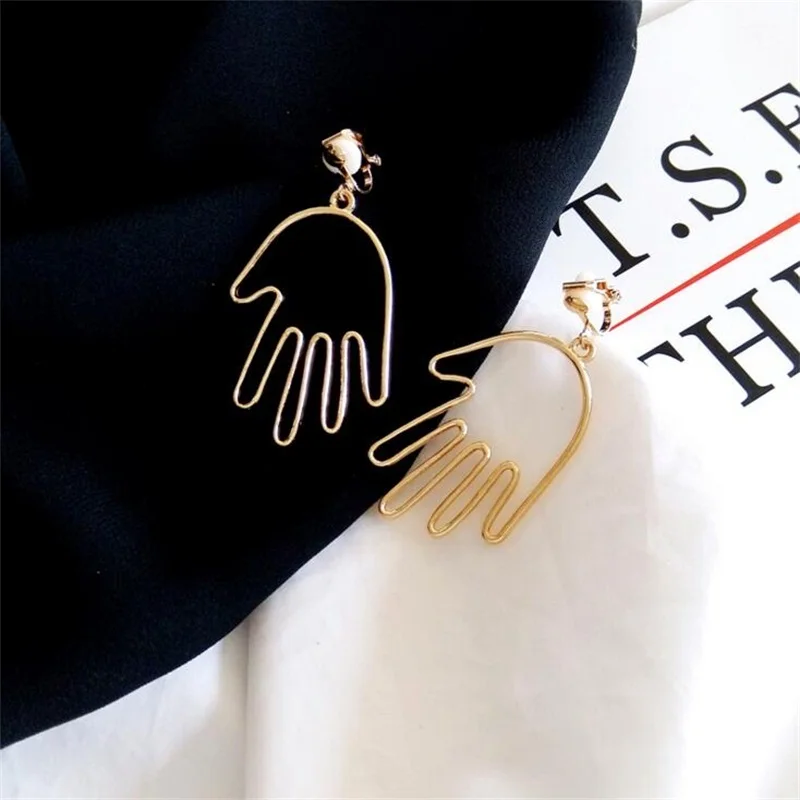 2018 Новая мода Круглый Геометрия Сексуальная Преувеличение серьги творческий