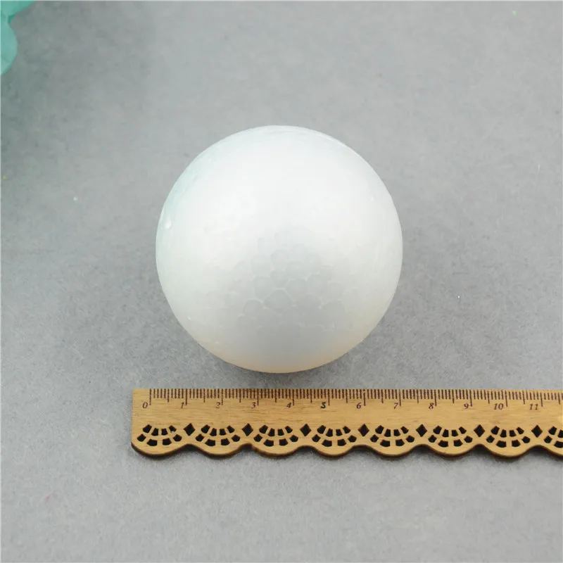 Новые белые шары для поделок из пенополистирола 10 шт./лот 70 мм|balls for|ball whiteball ball |