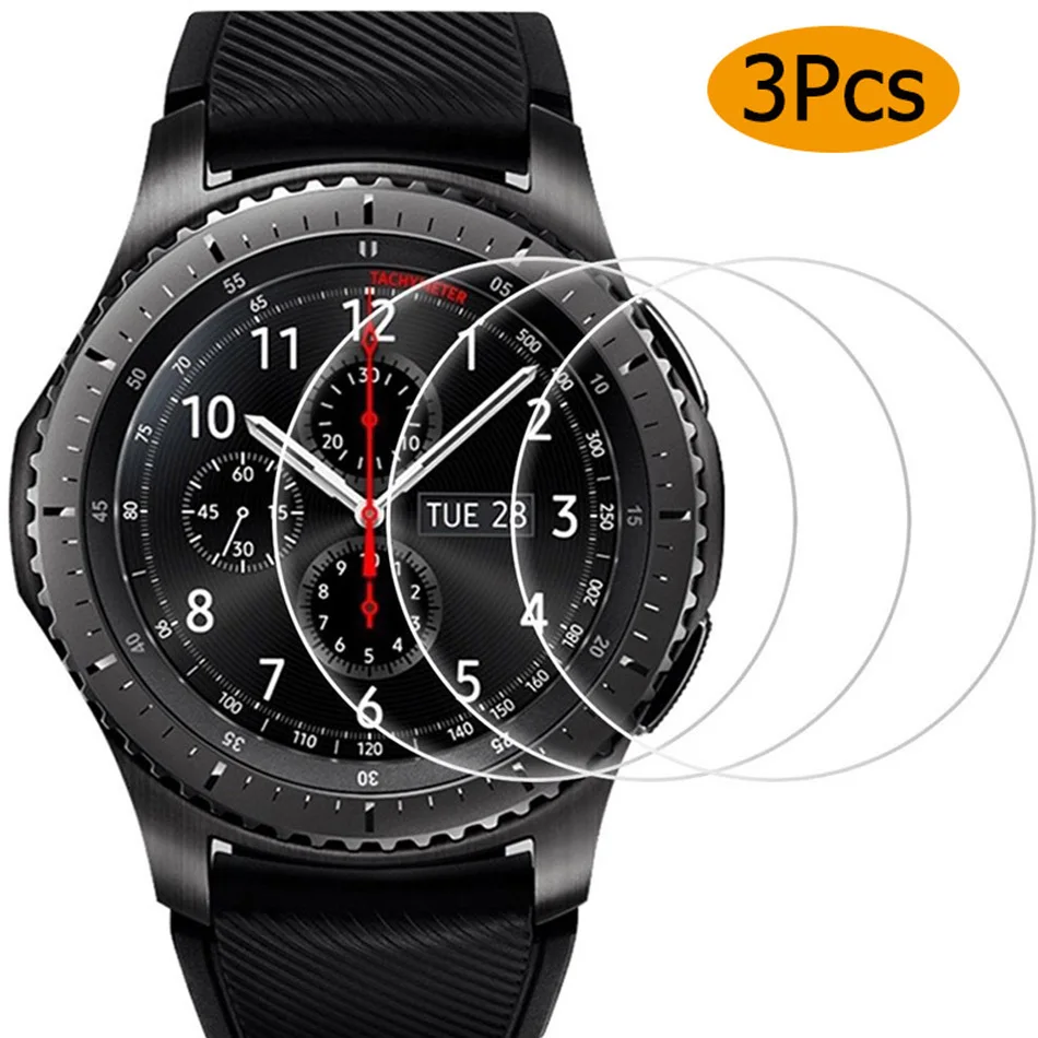 3 шт Для samsung gear S3 Classic Frontier закаленное стекло ультра Cltra для galaxy watch 42 мм 46 мм Смарт-часы, пленка для защиты экрана