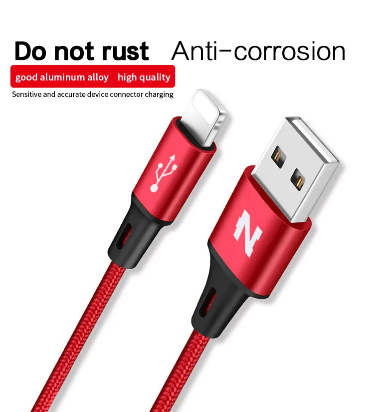 NOHON Micro 8-контактный usb-кабель типа C для iPhone 7, 6, 6S Plus, 5, 5S, iOS, 10, 9, 8, samsung, Android Phone, 2 в 1, usb-кабели для синхронизации данных