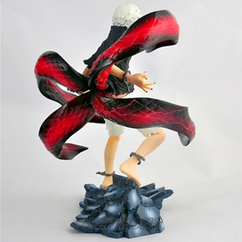 23 см аниме Токио вурдалак Kaneki Кен стоя осанка Битва ver фигурка куклы игрушечные лошадки ПВХ фигурку Коллекционная модель игрушки