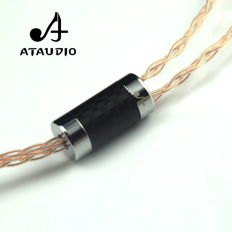 Кабель ATAUDIO Hifi с разъемом 3 5 мм на 2 RCA высококачественный кабель папа Aux|2 rca male|3.5mm to