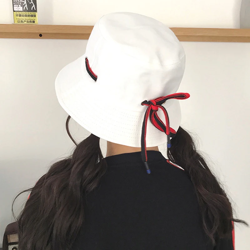 IUSGG 2021 Summer Hat Women Adult Panama Bucket Hat Solid Casual Design Dome Sun Visor Fishing Fisherman Hat Chapeu Hip Hop