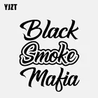 YJZT 11,1 см * 13,3 см черная Дымчатая мафия дизельная виниловая наклейка автомобильная Наклейка ЧернаяСеребристая цвет