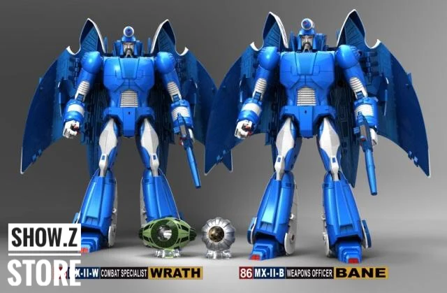 [Горячая Распродажа] [Show. Z Store] X Transbots MX II Curse Wrath и Bane набор из 3 фигурок