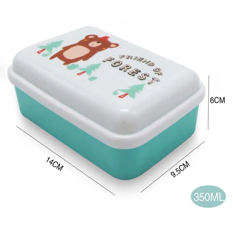 3 шт. Bento Ланч бокс для микроволновой печи контейнеры хранения еды с отсеками