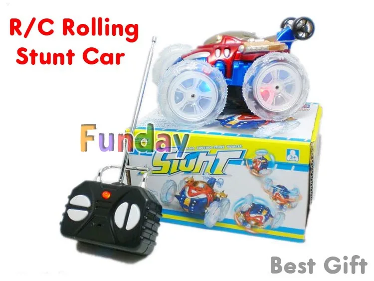 Мини Радиоуправляемый автомобиль трюковая машина радиоприемник электрическая