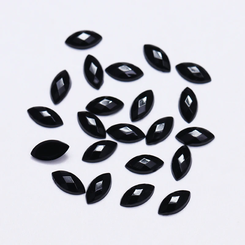 1 сумка черные стразы с маркизой для ногтей цветной фиолетовый плоский низ 3D