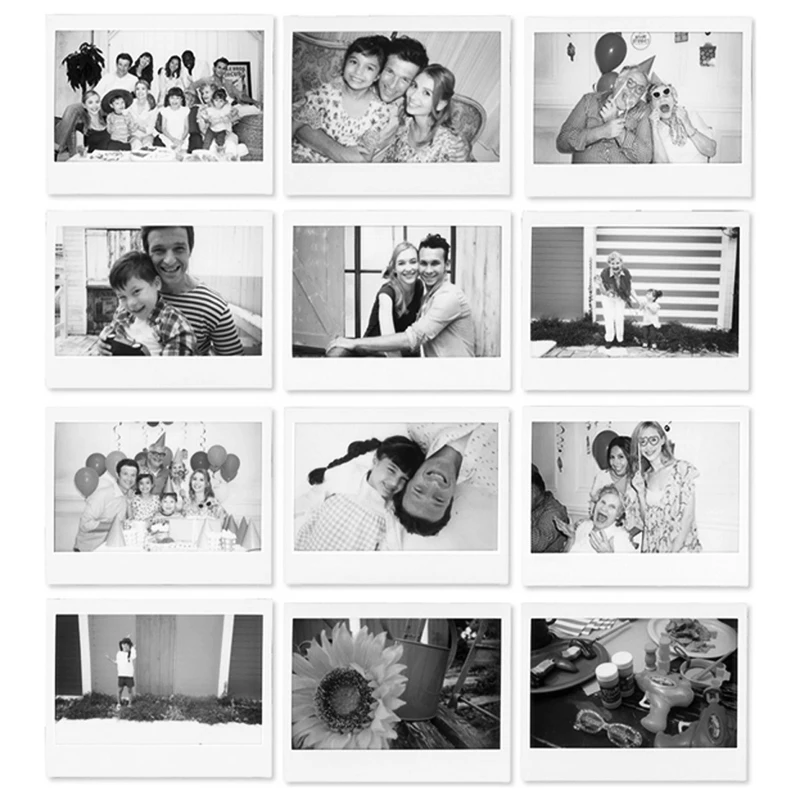Fujifilm Instax Wide Monochrome Mono мгновенная фотография 100 пленка для Fuji WIDE 210 300 камера|fujifilm instax