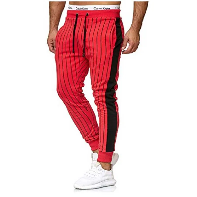 Мужские брюки карандаш с боковыми карманами повседневные длинные спортивная