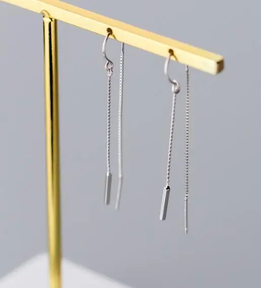 Аутентичные Настоящее 100% стерлингового серебра 925 ювелирные изделия прямые