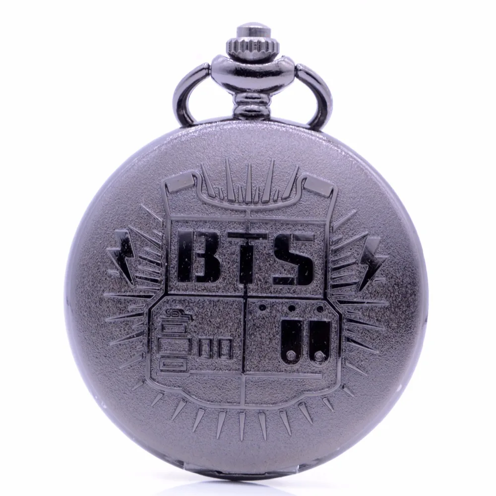 Бронзовые/черные часы BTS/Bangtan Boys музыкальная команда корейский человек группы