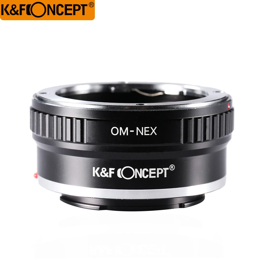 K&Fconcept Переходное кольцо Olympus OM Sony NEX для установки объективов на фото камеры E mount