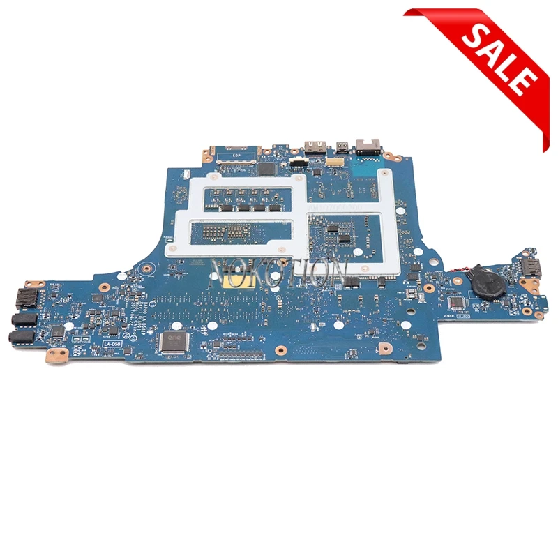 NOKOTION For Dell Alienware 13 R3 Laptop Motherboard I7-7700HQ 2.8Ghz CPU GTX1060 GPU CN-0GG6GW 0GG6GW GG6GW BAP00 LA-D581P