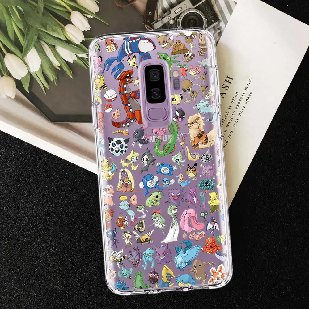 tpu A802 Милый чехол для телефона с персонажем аниме Kaonashi Spirited Away Ghibli для samsung S10 S9 S8 Plus s7 s6 edge a6 a5 TPU силиконовый чехол - Цвет: tpu A802