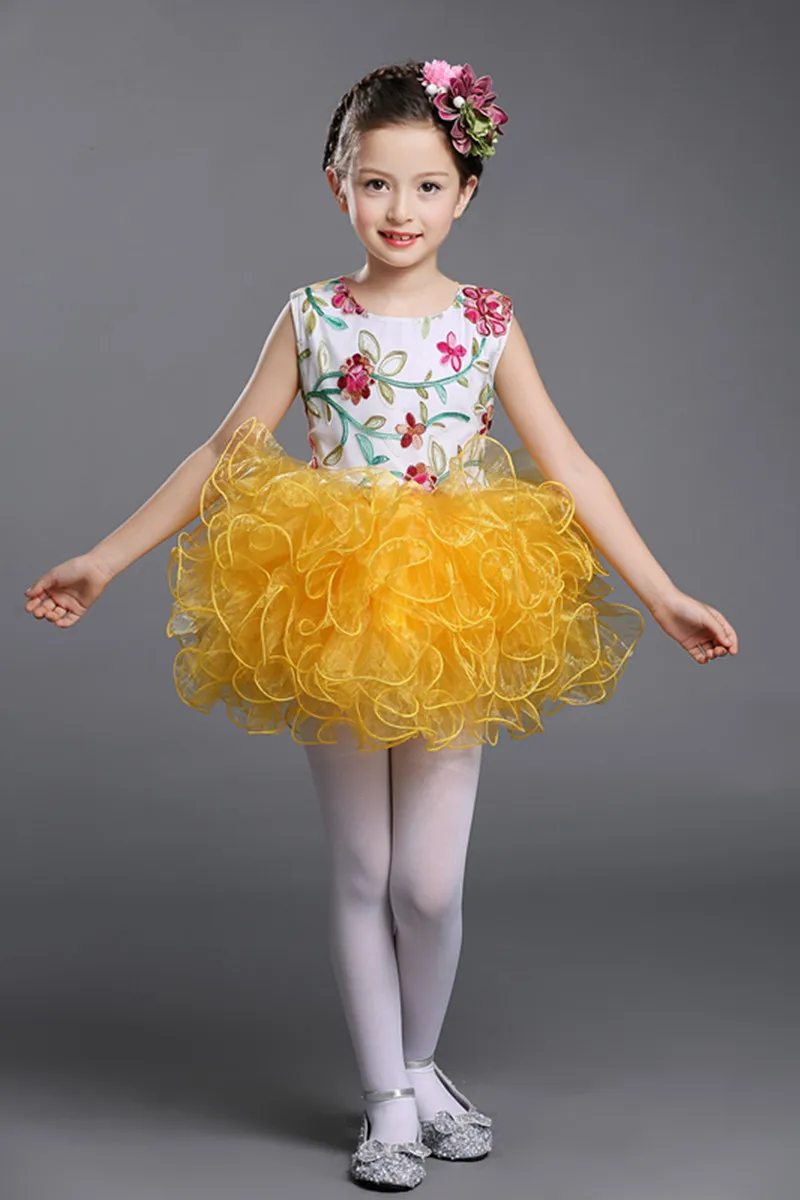 Новый костюм для современных танцев платье сальсы девочек детское сценическое