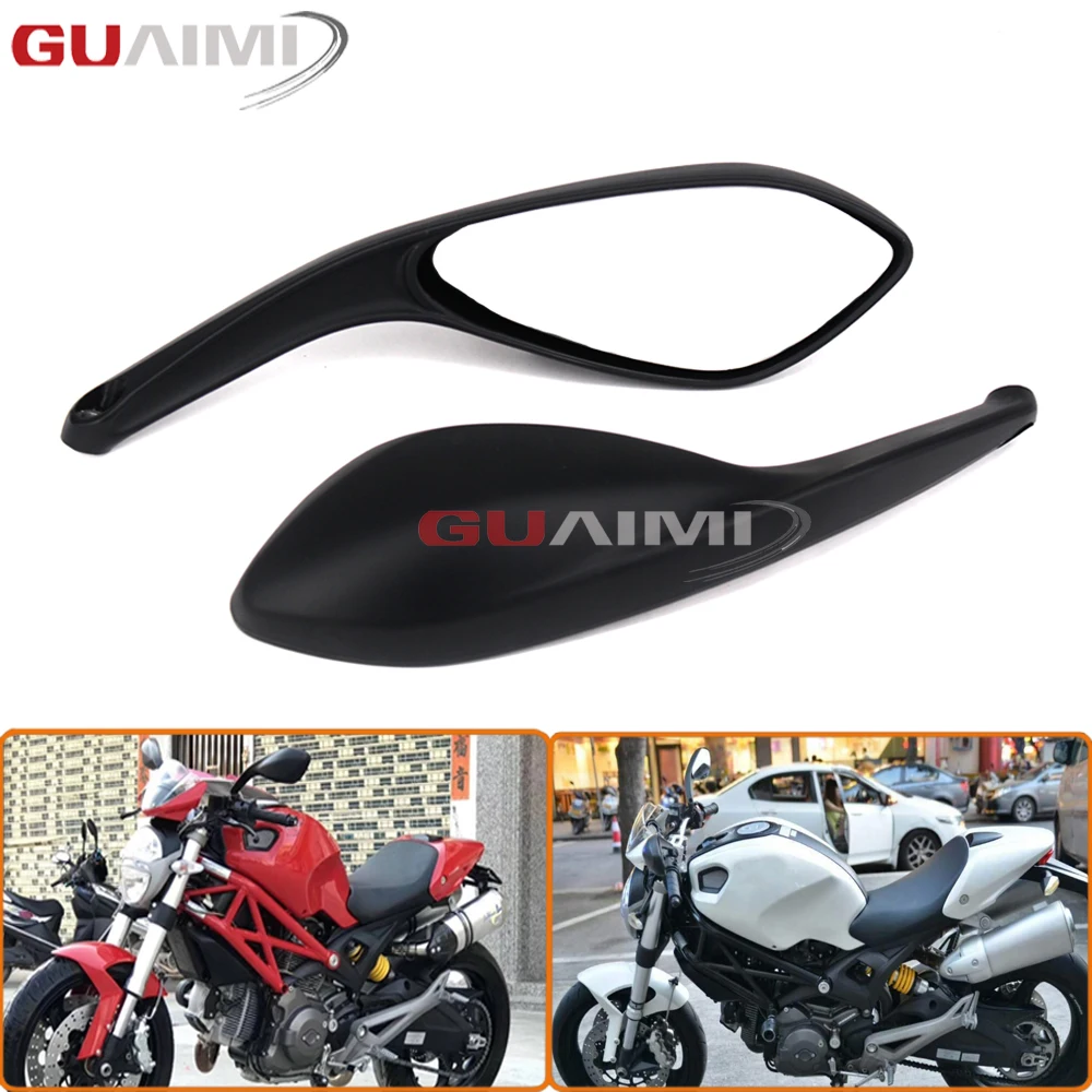 Зеркала заднего вида для DUCATI MONSTER 695 696 796 1100/S/EVO аксессуары мотоциклов|1100 evo|ducati monster