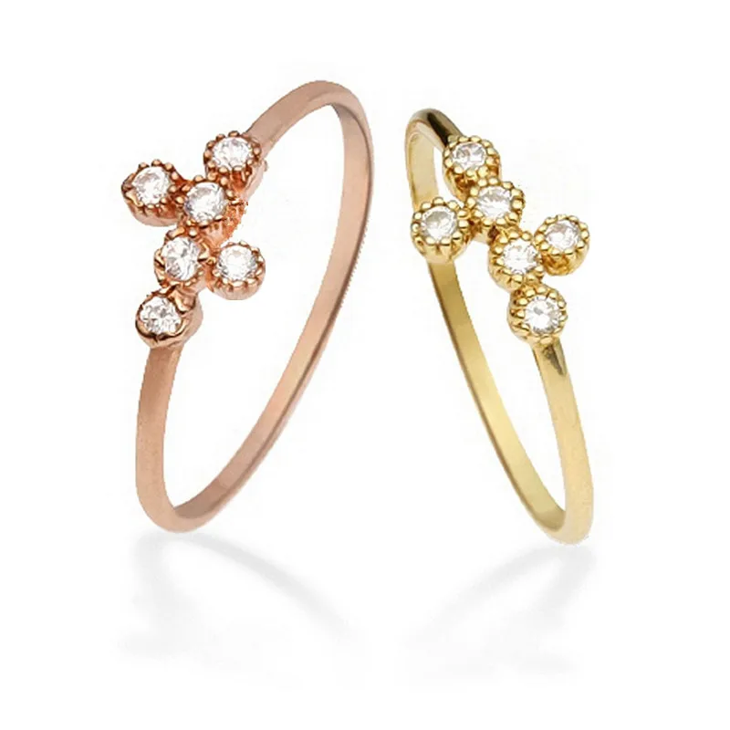 

Solid 14k Yellow Gold Rose Gold White Gold Natural Diamonds Ring Engagement Wedding Band Anniversary Party Fine Jewelry Trendy