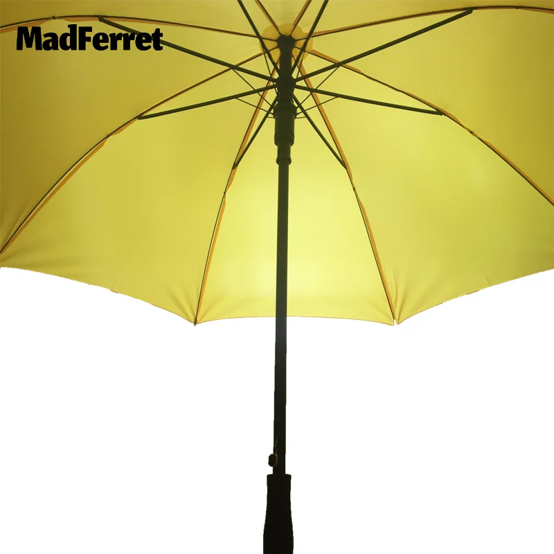 Качество желтый зонтик дождь женщины Parapluie Femme мужчины ветрозащитный Paraguas