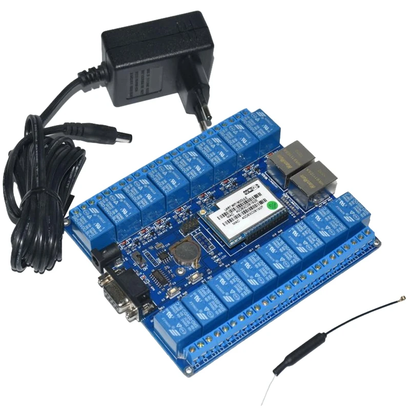 Умный дом автоматизация вещей Интернет Rs232 Rj45 порт Wifi релейный модуль Плата 16