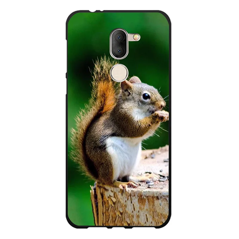 Чехол с рисунком для Alcatel 3x силиконовый мягкий чехол из ТПУ 5058Y милым медведем