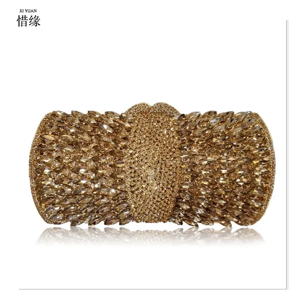 wedding cocktail Evening Bags Women prom Clutches Bag Ladies Crystal Purses Female Party Clutch bag green/purple/gold/silver/red | Багаж и