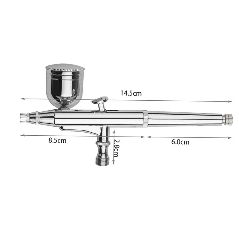Комплект аэрографа двойного действия набор для Временной Татуировки 0 2 мм/0 3 5 мм