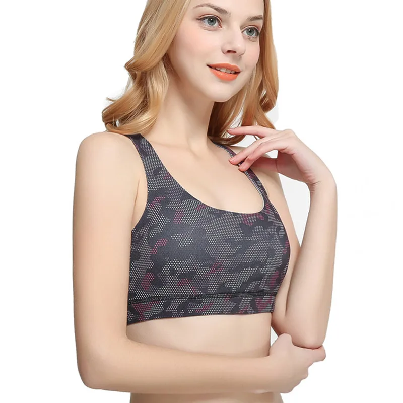 Высокого качества Цифровой Печати Женщины пересечь обратно спортивные Yoga