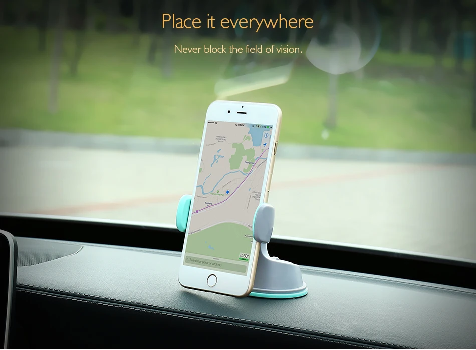 CASEIER Car Phone Holder For Mobile Phone Universal Air Vent Dashboard Windshield 2 in 1 Car Holder Stand Bracket telefon tutucu
