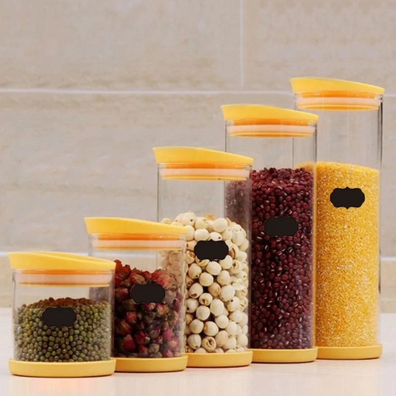 Бирка 36 шт./компл. стикер для досок органайзер кухонных банок наклейки