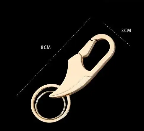 Горячая продажа брелок для автомобиля модный серебряный золотой черный мужчин