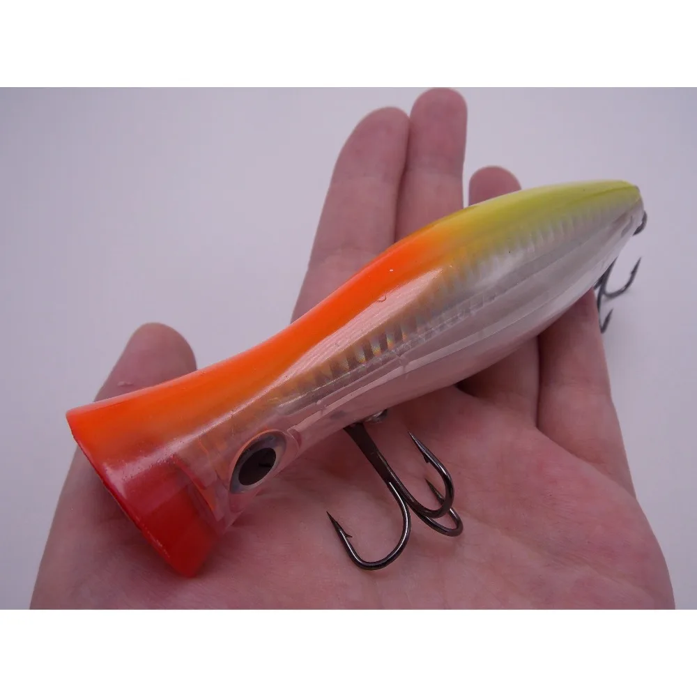 CATCHSIF 4 шт Большая игра Соленая вода Мощность Поппер рыболовная втулка 1 5 oz|Наживки