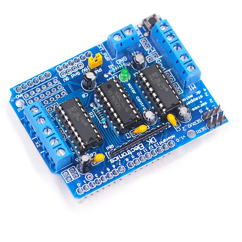 L293D управления двигателем щит моторного привода Плата расширения для Arduino motor