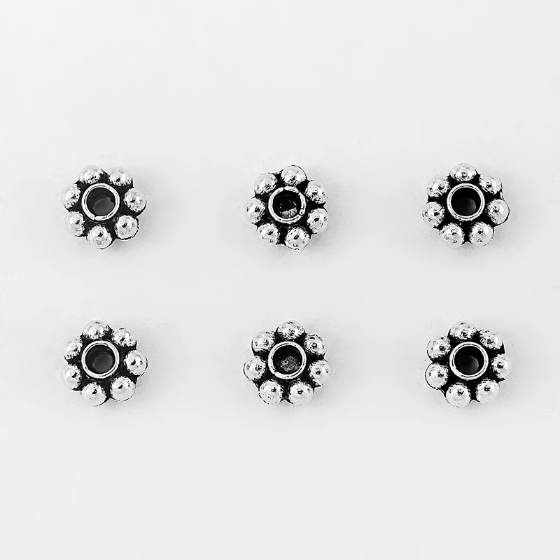 100 шт. Круглые бусины для снега ползунок разделитель 1 2 мм круглый кожаный шнур Diy