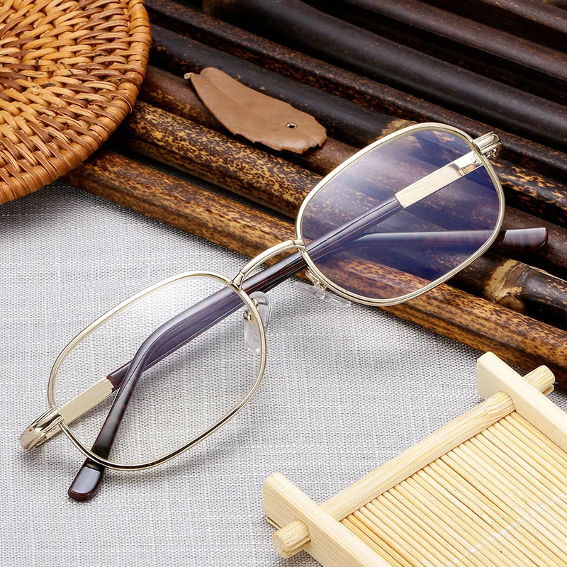 Ультралегкие очки для чтения с прозрачным видением увеличительные портативный